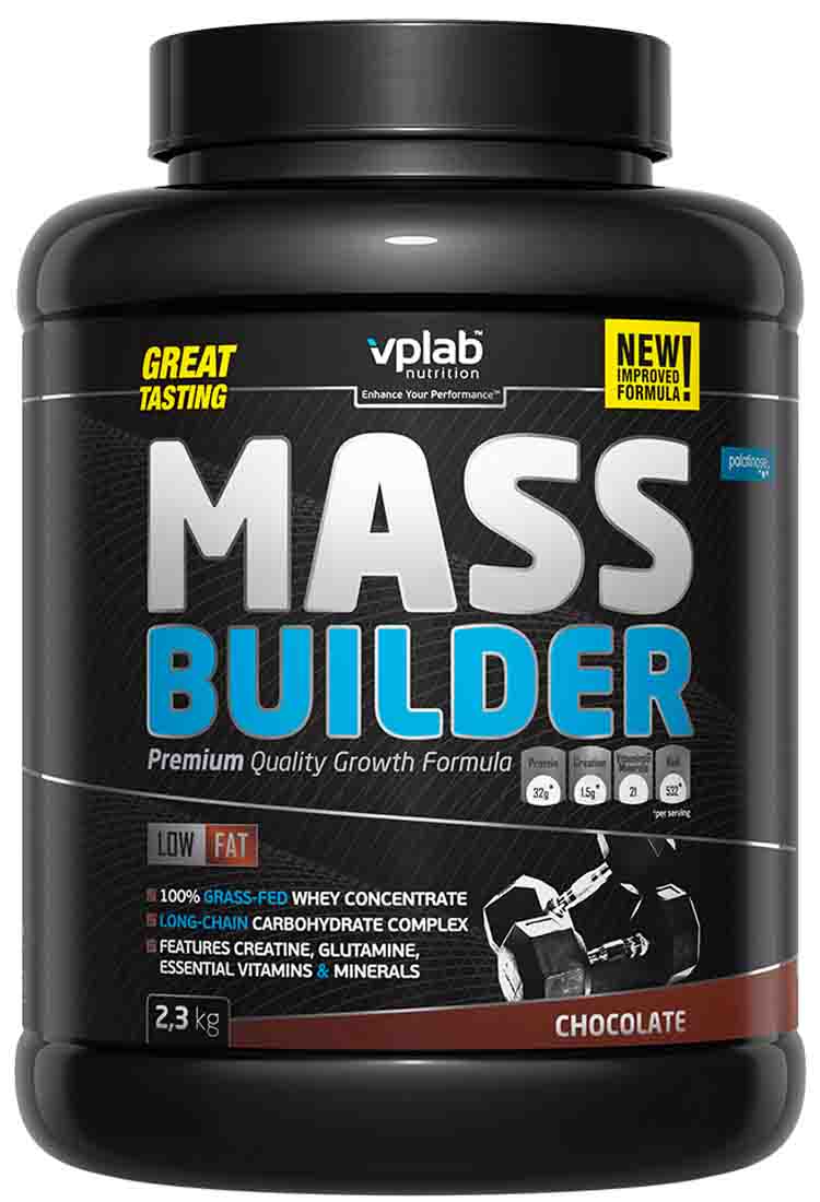 Гейнеры VPLab Nutrition Mass Builder 2300 гр. ваниль