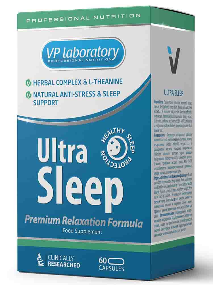 

Добавки для сна VPLab Nutrition Ultra Sleep 60 капс.