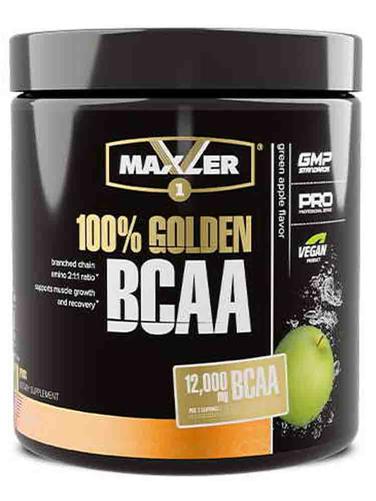 BCAA Maxler (Макслер) 100% Golden BCAA 420 гр. клубника