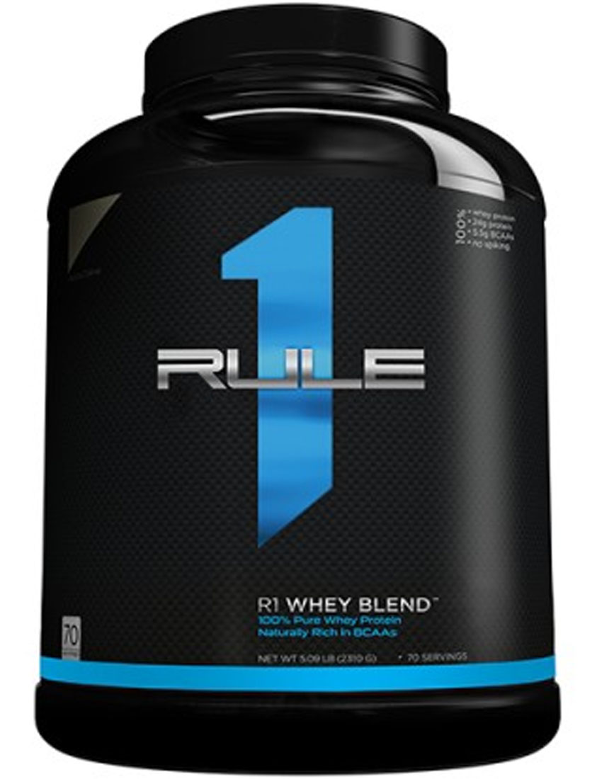 Протеины Rule 1 R1 Whey Blend 2310 гр. клубничный крем