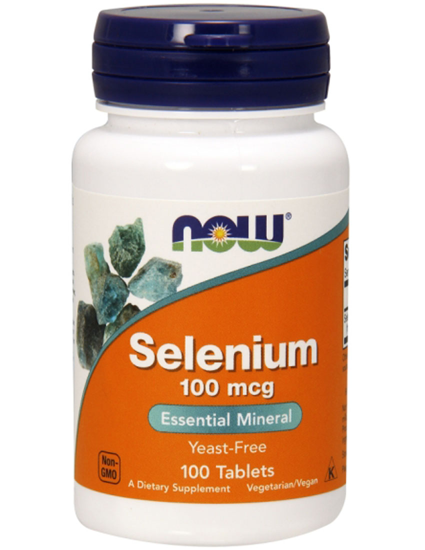 

Антиоксиданты NOW Selenium 100 mcg 100 табл