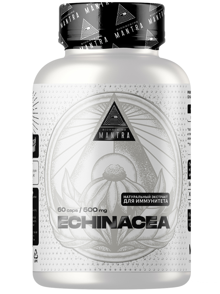 

Препараты для здоровья Biohacking Mantra ECHINACEA 60 капс.