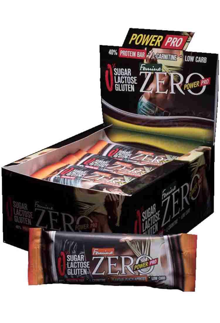 Протеиновые батончики POWER PRO Батончик протеиновый Zero Femine 50 гр. ванильный крем