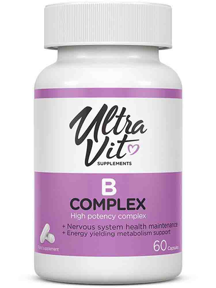 Витаминные комплексы UltraVit Vitamin B Complex 90 гел.капс.