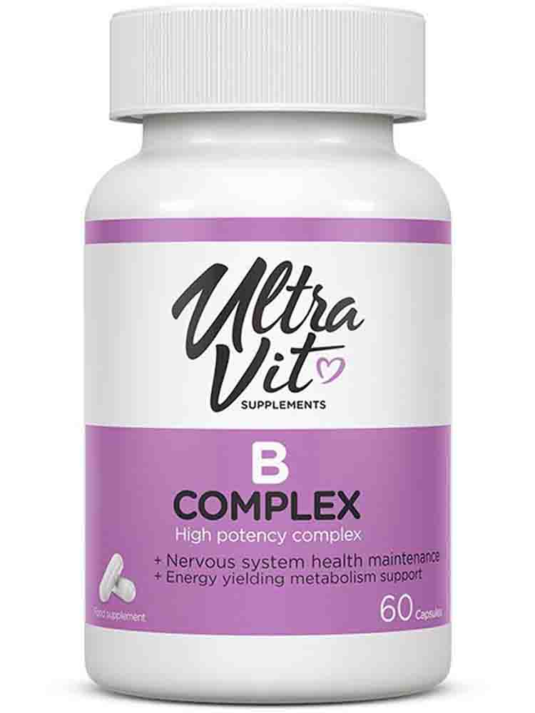 

Витаминные комплексы UltraVit Vitamin B Complex 90 гел.капс.