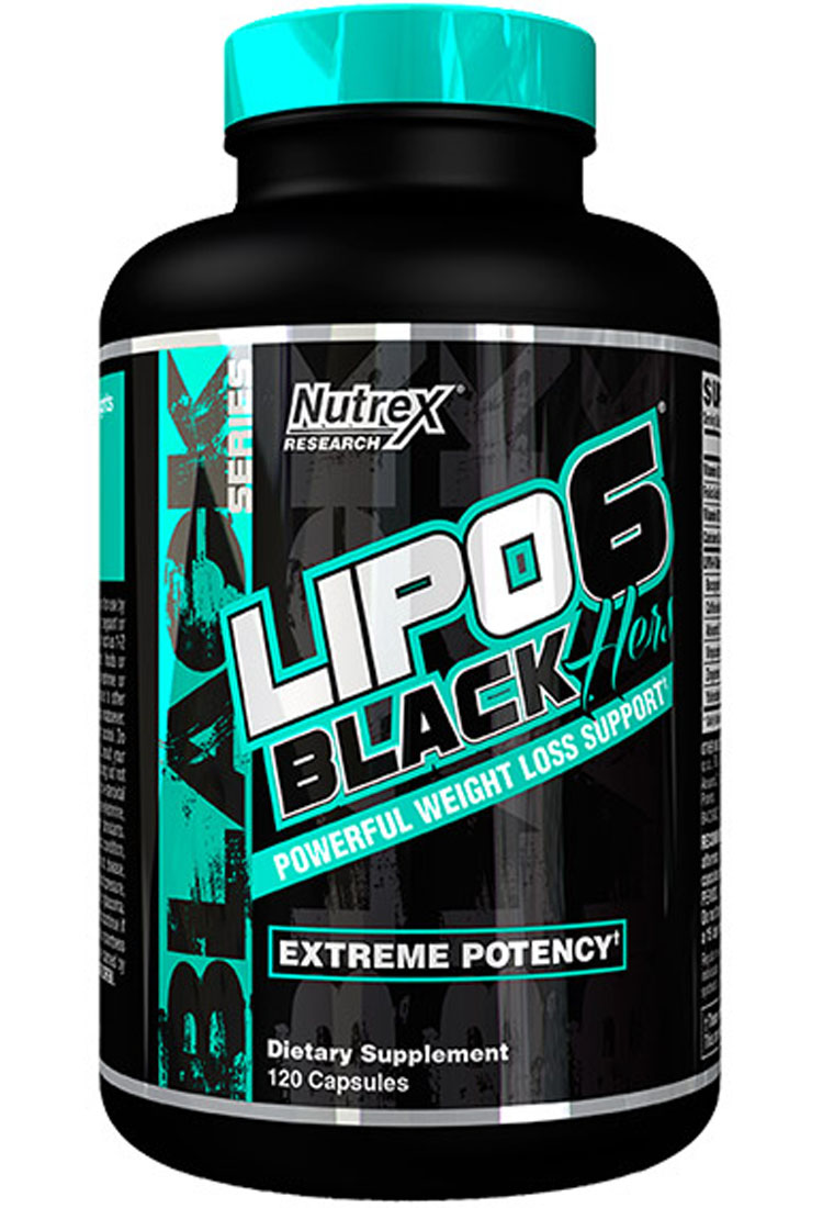 Жиросжигатели Nutrex Lipo 6 Black Hers 120 капс.