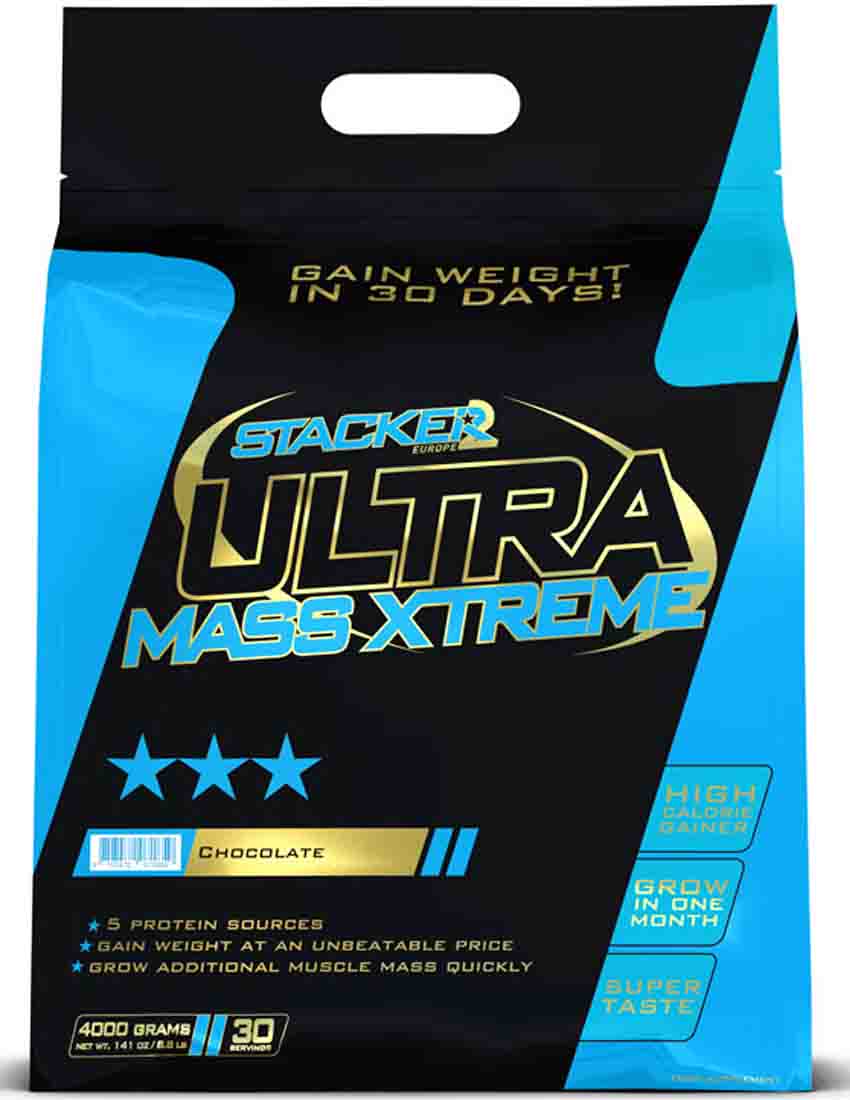 

Гейнеры Stacker2 Europe Ultra Mass Extreme 4000 гр. ваниль