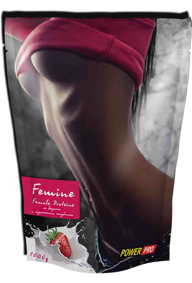 Протеины POWER PRO Femine 1000 гр. черная смородина