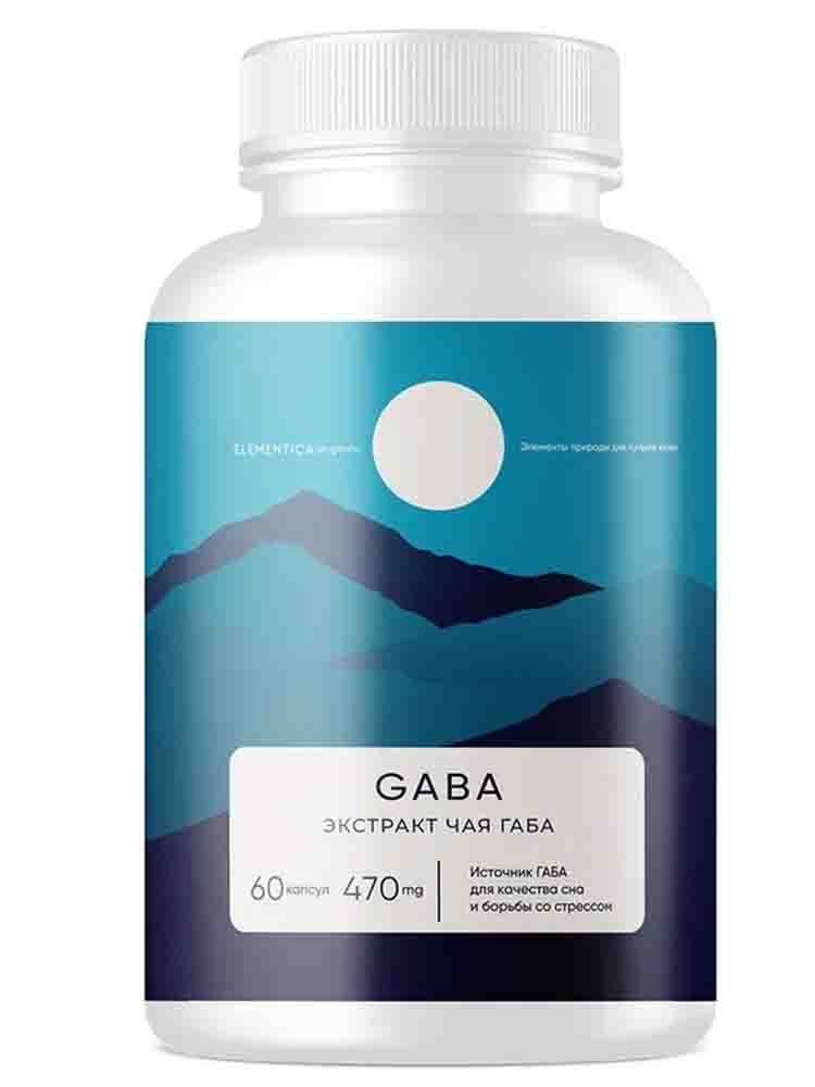 

Добавки для сна Elementica GABA 60 капс.