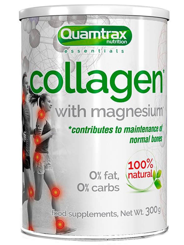 Витамины и БАДы для суставов Quamtrax Collagen with Magnesium 300  гр. нейтральный