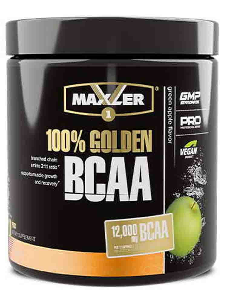 

BCAA Maxler (Макслер) 100% Golden BCAA 420 гр. клубника