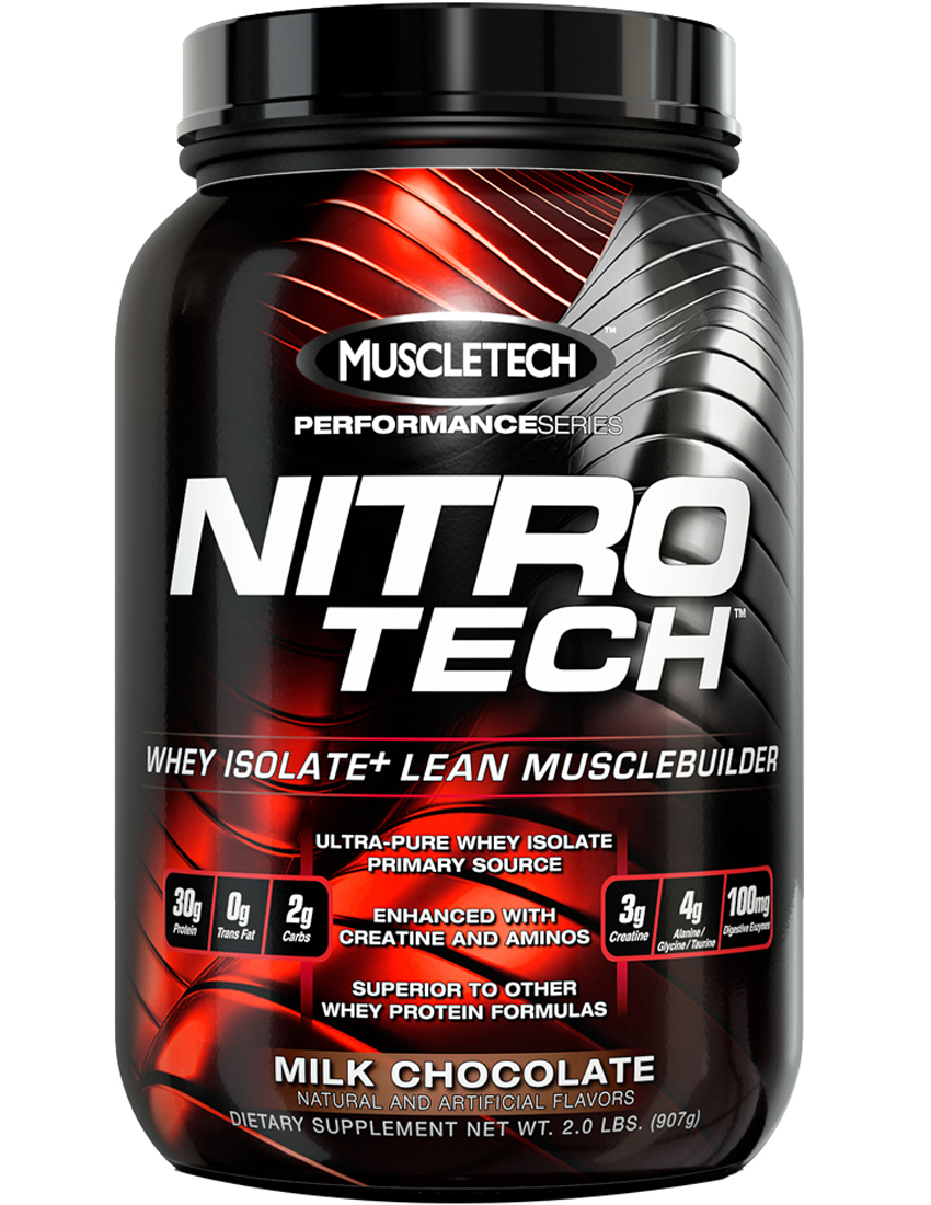 Протеины MuscleTech Nitro-Tech Performance Series 907 гр. шоколад