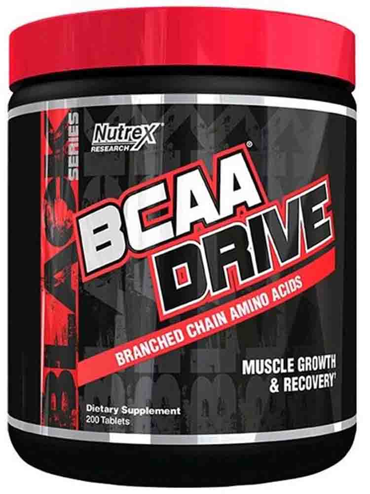 BCAA Nutrex BCAA Drive Black 200 табл