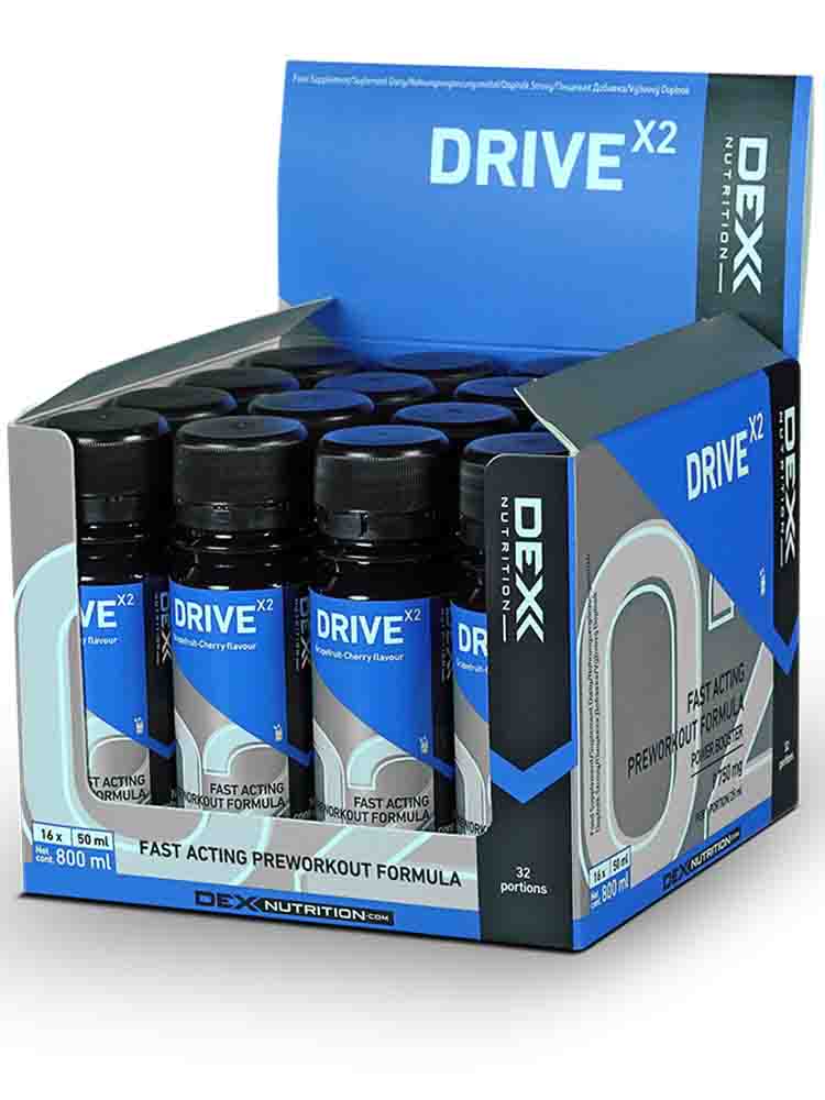 

Предтренировочные комплексы DEX Nutrition Drive Box 50 мл. грейпфрут-вишня