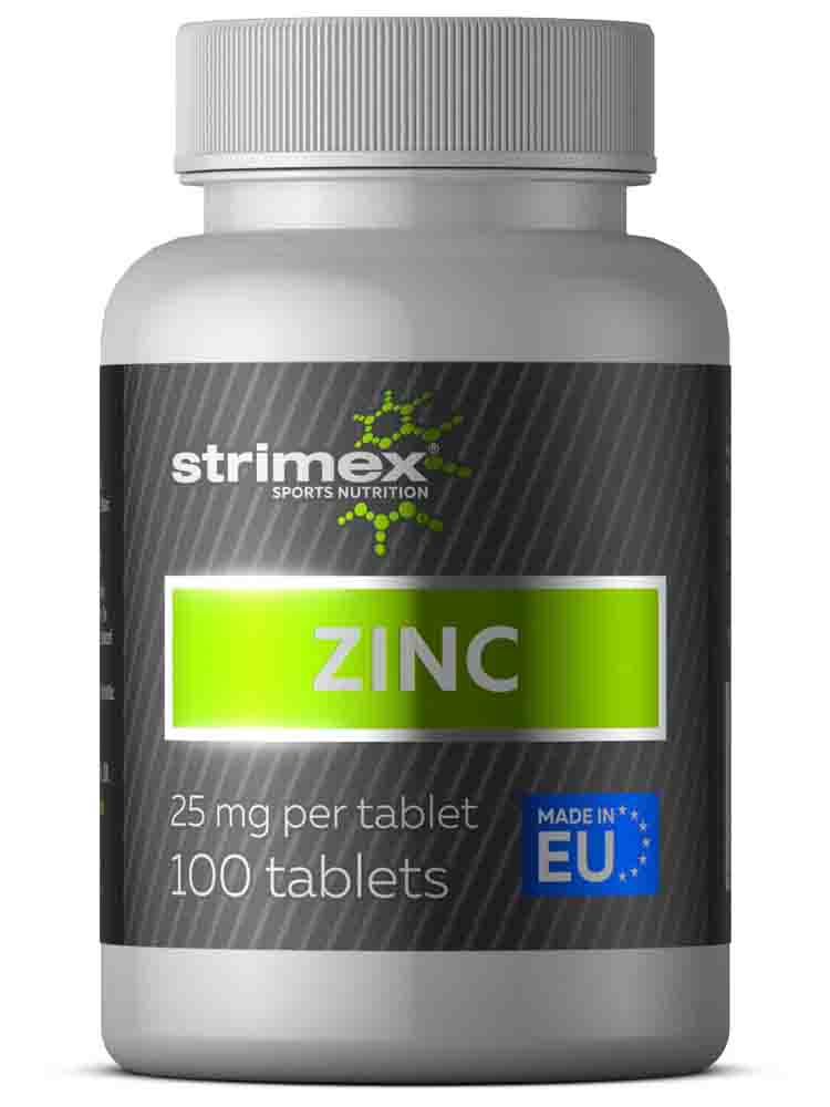 

Минералы Strimex Zinс 100 табл.