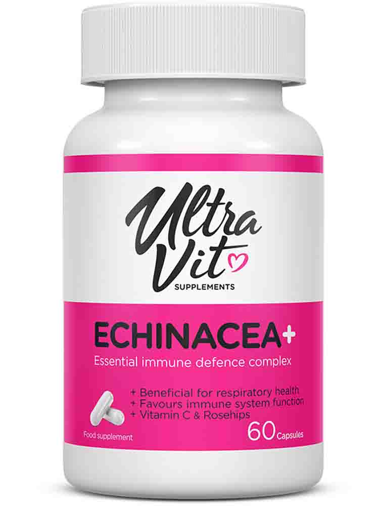 

Препараты для здоровья UltraVit Echinacea 200 мг 60 капс.