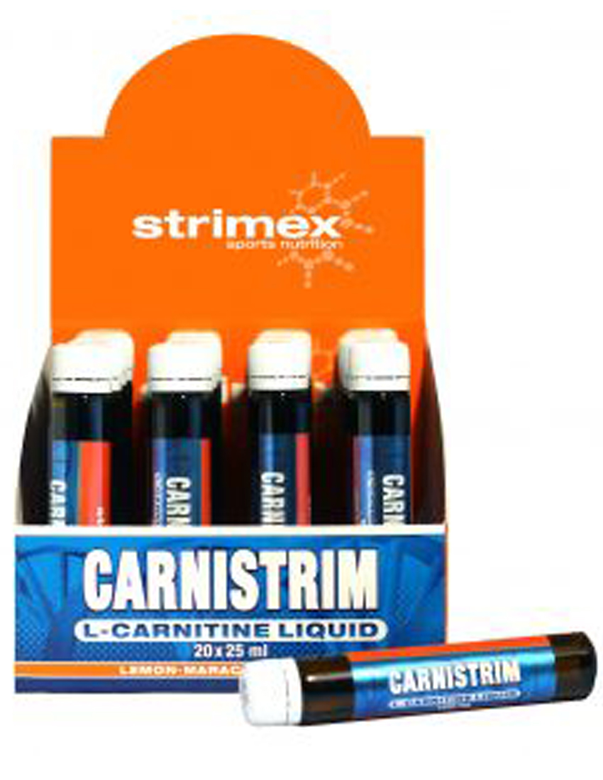 Л-карнитин Strimex Carnistrim Liquid 3000mg 20 х 25 мл. лимон-маракуйя