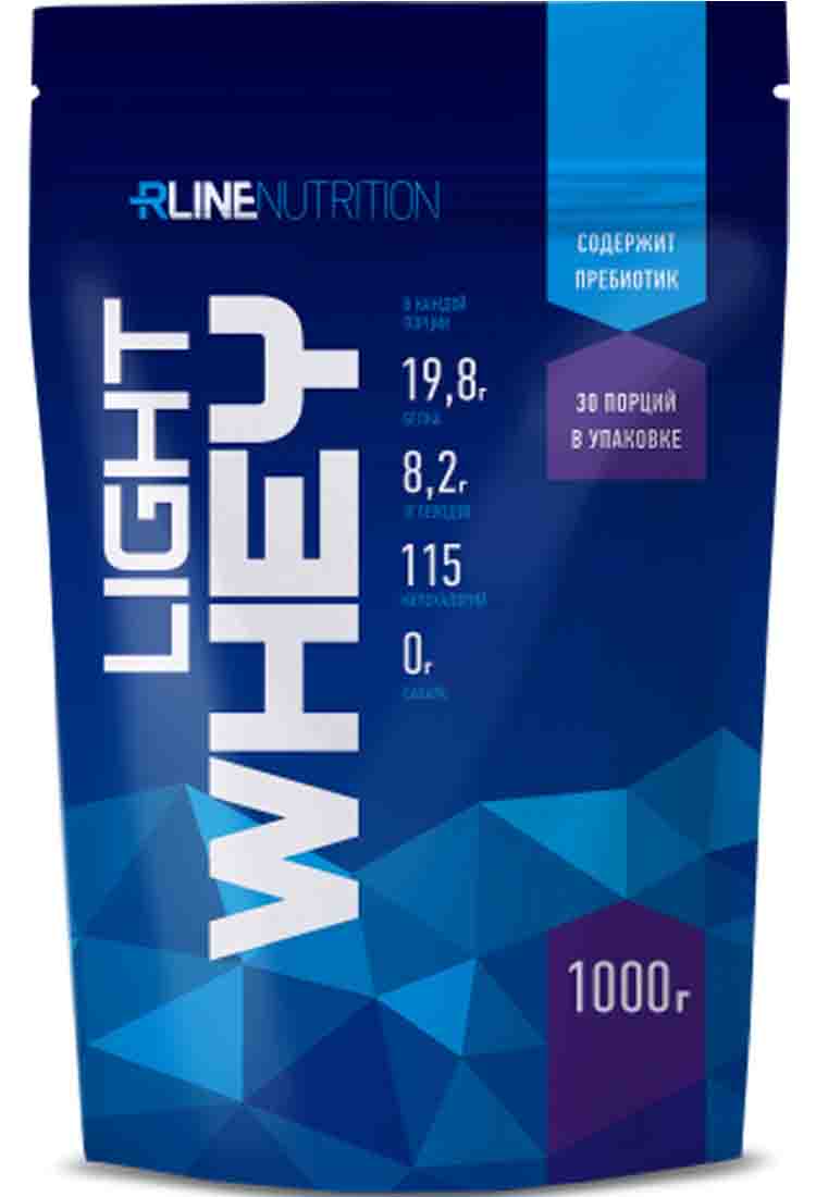 Протеины R-Line Light Whey 1000 гр. булочка с корицей