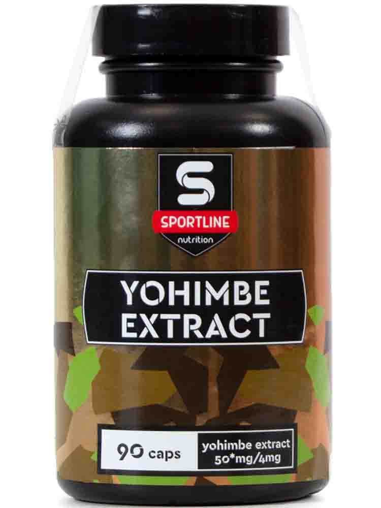 Повышение тестостерона, либидо и гормона роста Sportline Nutrition Yohimbe Extract 90 капс.