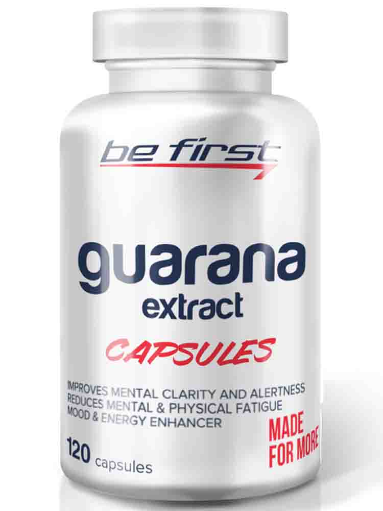 

Энергетики Be First Guarana Extract Caps 60 капс.