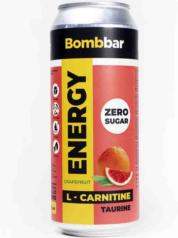 Л-карнитин BombBar Напиток L-Carnitine 500 мл. грейпфрут