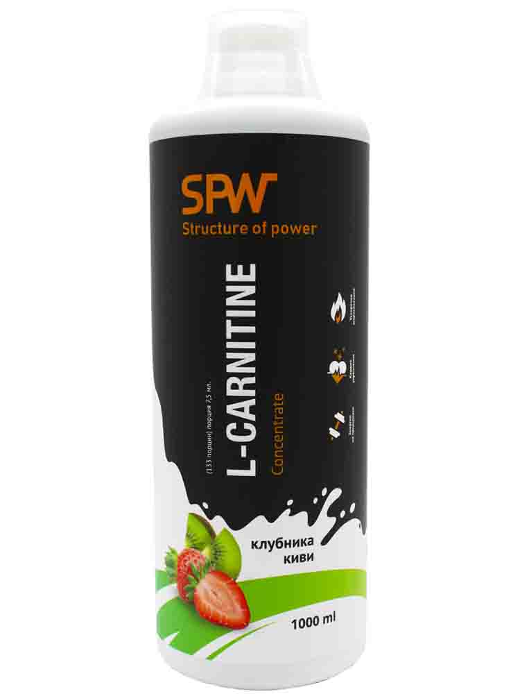 Л-карнитин SPW L-Carnitine Concentrate 1000 мл. клубника-киви