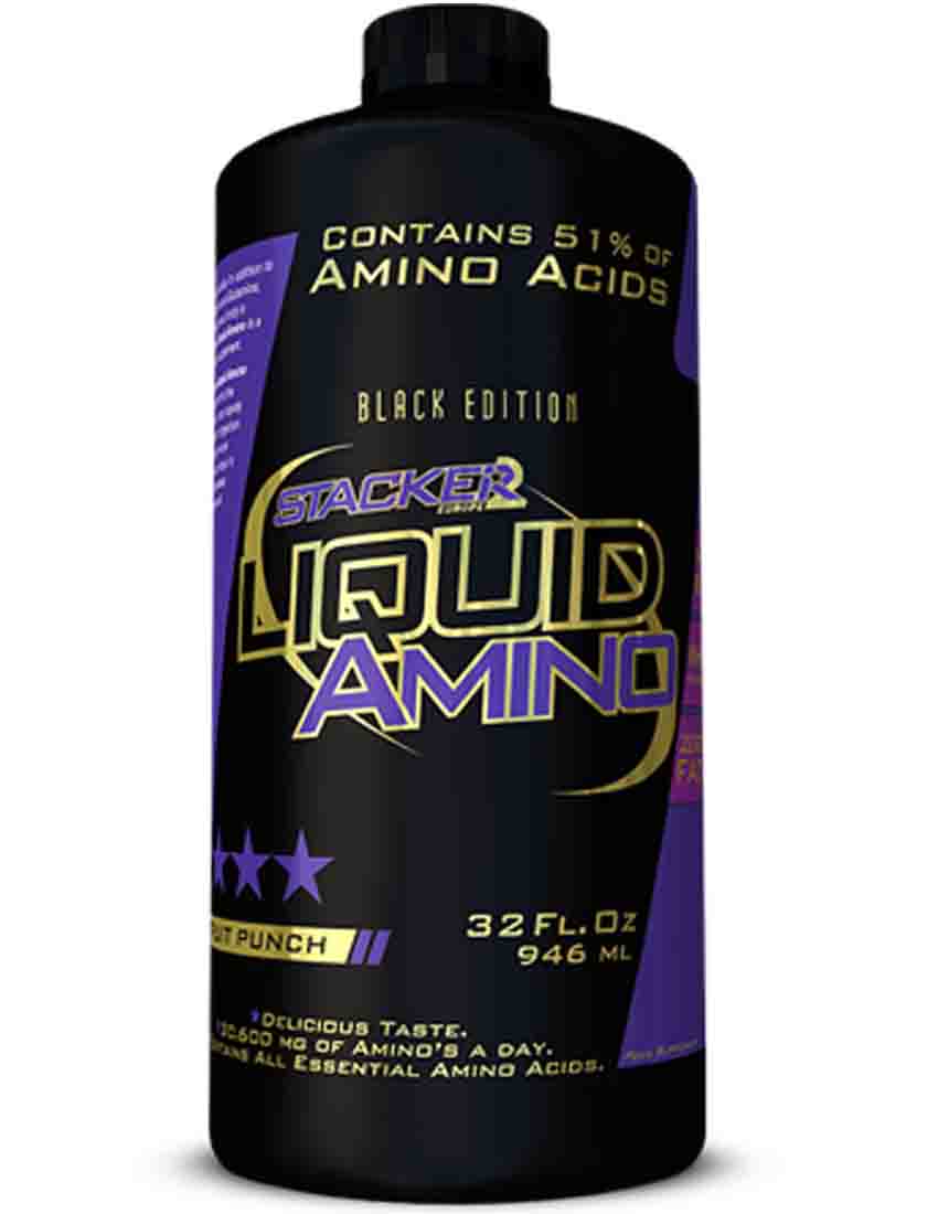 Аминокислоты Stacker2 Europe Liquid Amino 946 мл фруктовый пунш