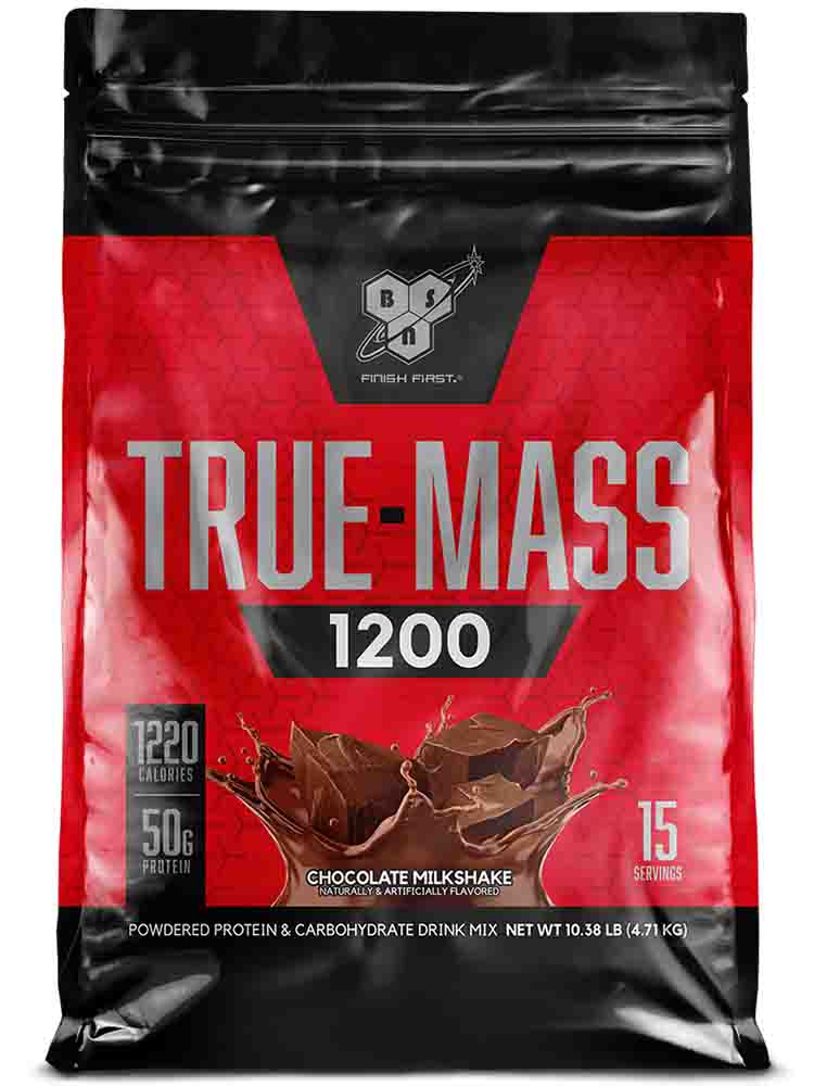 Гейнеры BSN True-Mass 1200 4650 гр. клубника