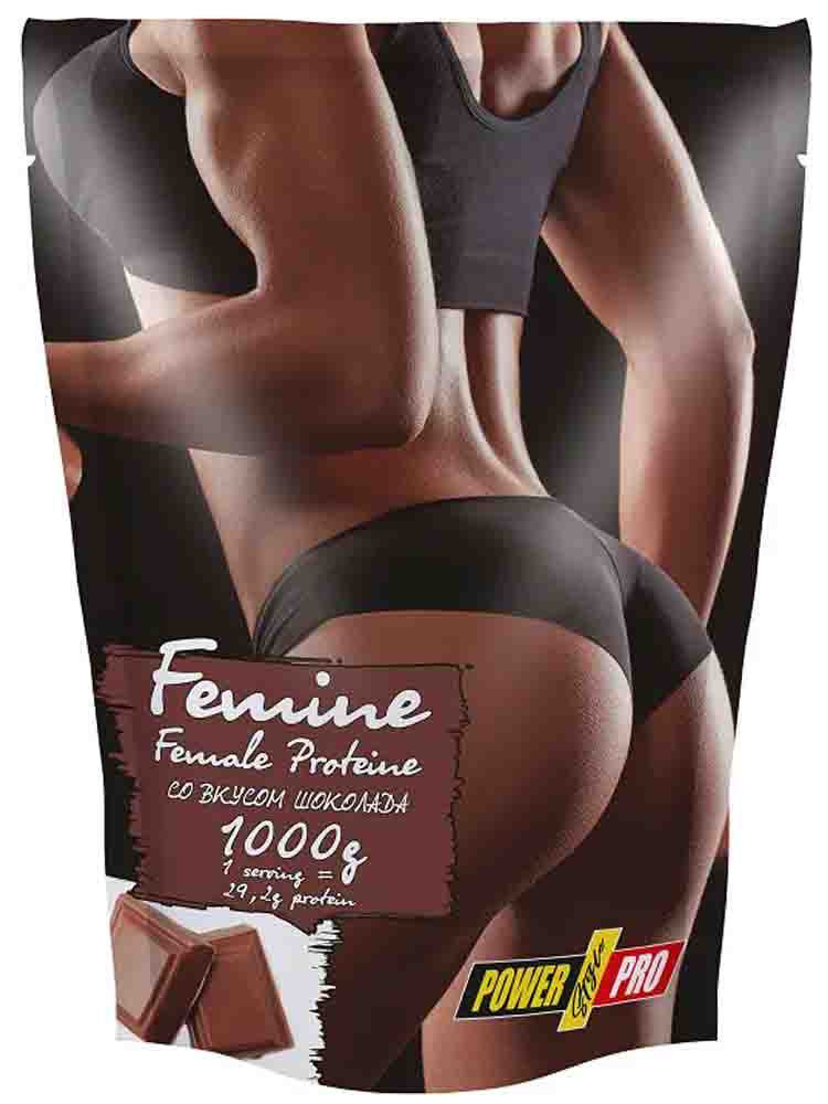 

Протеины POWER PRO Femine 1000 гр. клубника