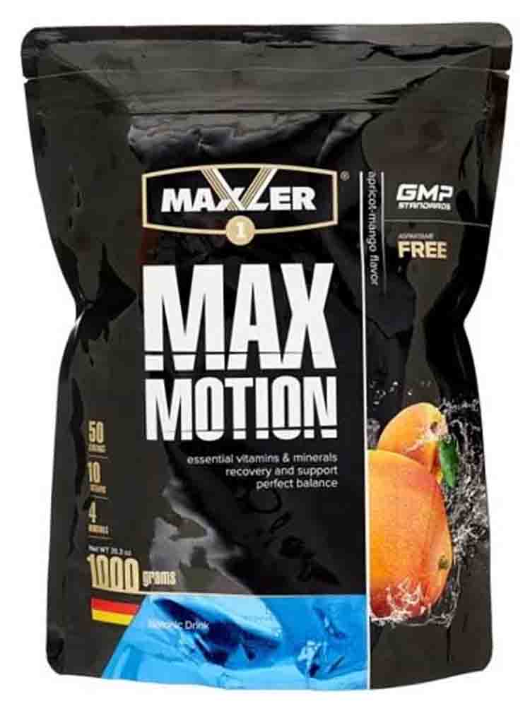 Изотоники и углеводы Maxler (Макслер) Max Motion 1000 гр. абрикос-манго