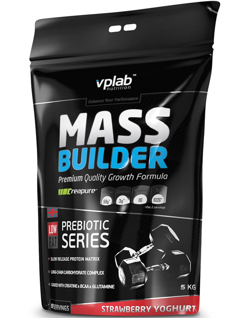 Гейнеры VPLab Nutrition Mass Builder 5000 гр. печенье-крем