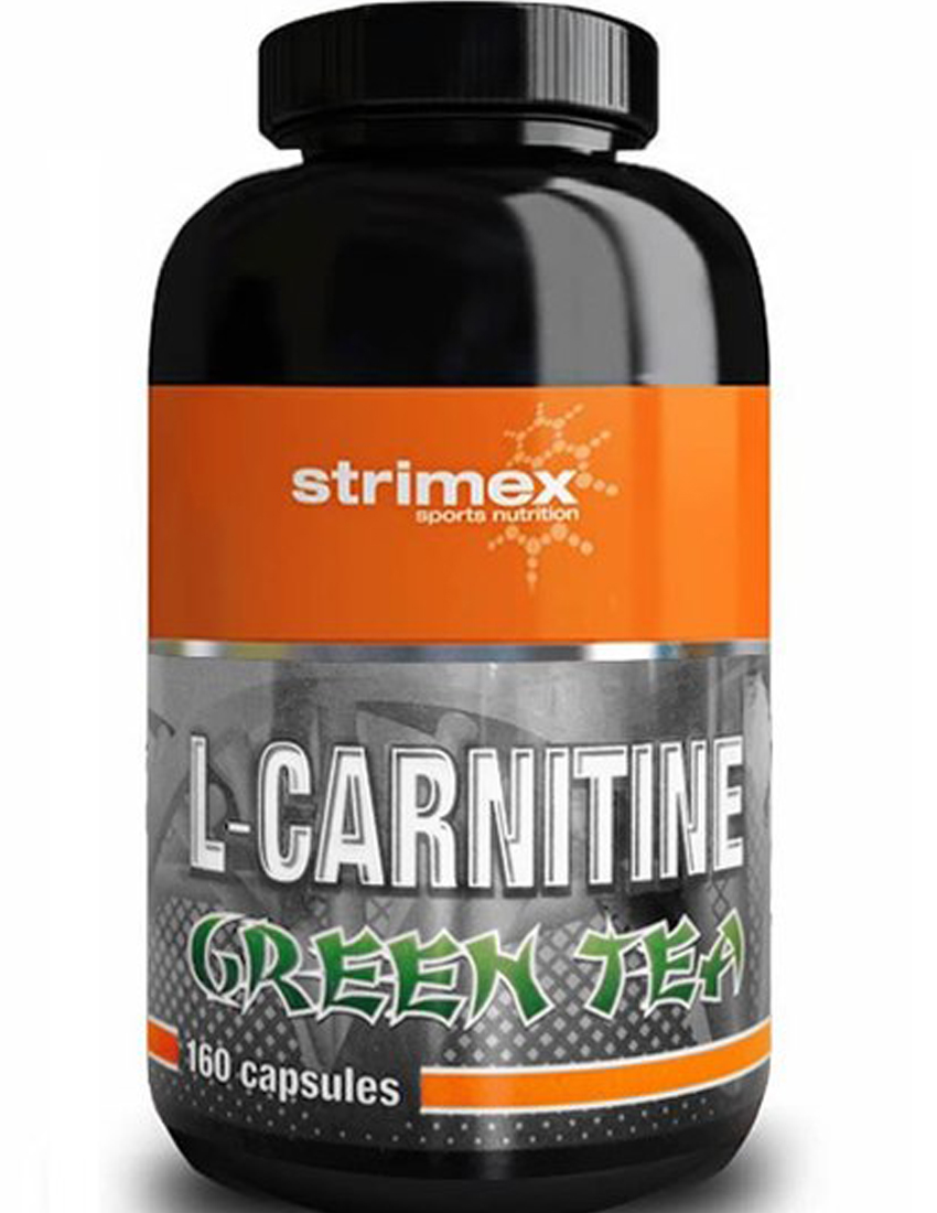 Л-карнитин Strimex L-Carnitine + Green Tea 120 капс.