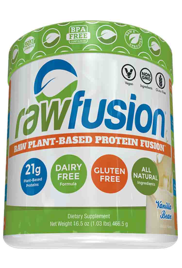 Протеины SAN Raw Fusion 452 гр. шоколад-клубника
