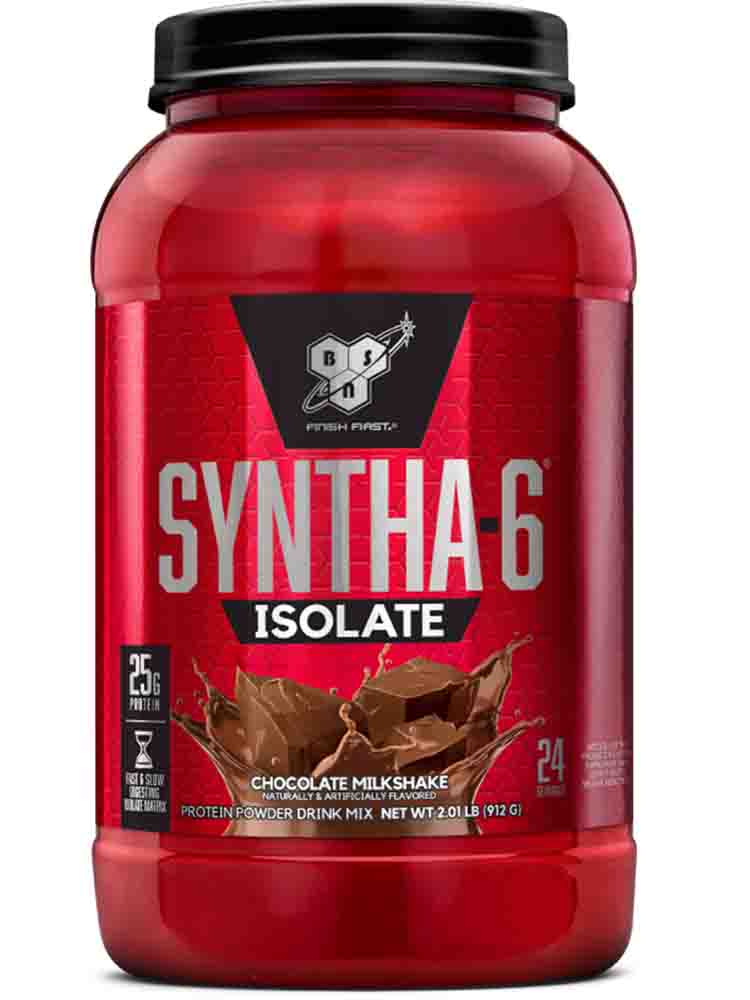 Протеины BSN Syntha-6 Isolate 908 гр. клубника