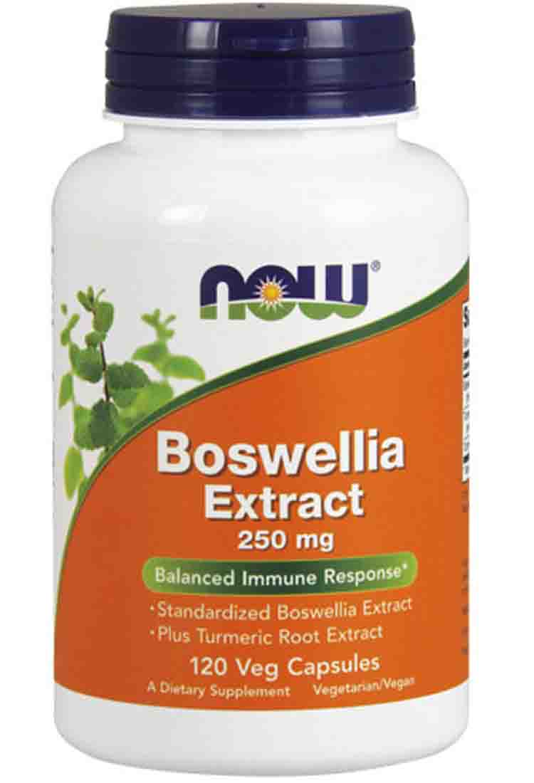 

Витамины и БАДы для суставов NOW Boswellia Extract 250 mg 60 капс.