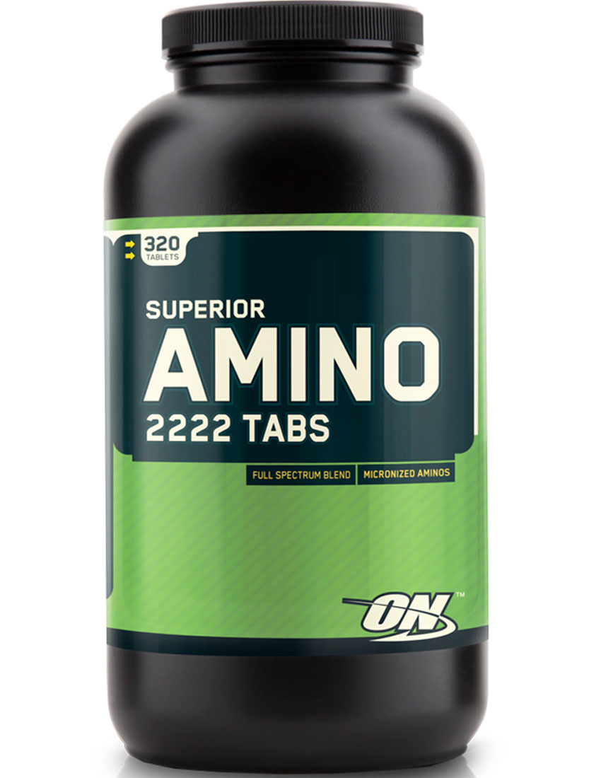 

Аминокислоты Optimum Nutrition Superior Amino 2222 320 табл