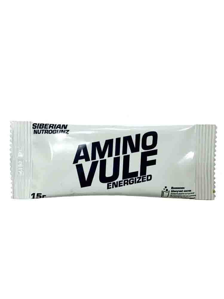 Аминокислоты Siberian Nutrogunz Amino Vulf Energized 15 гр. киви