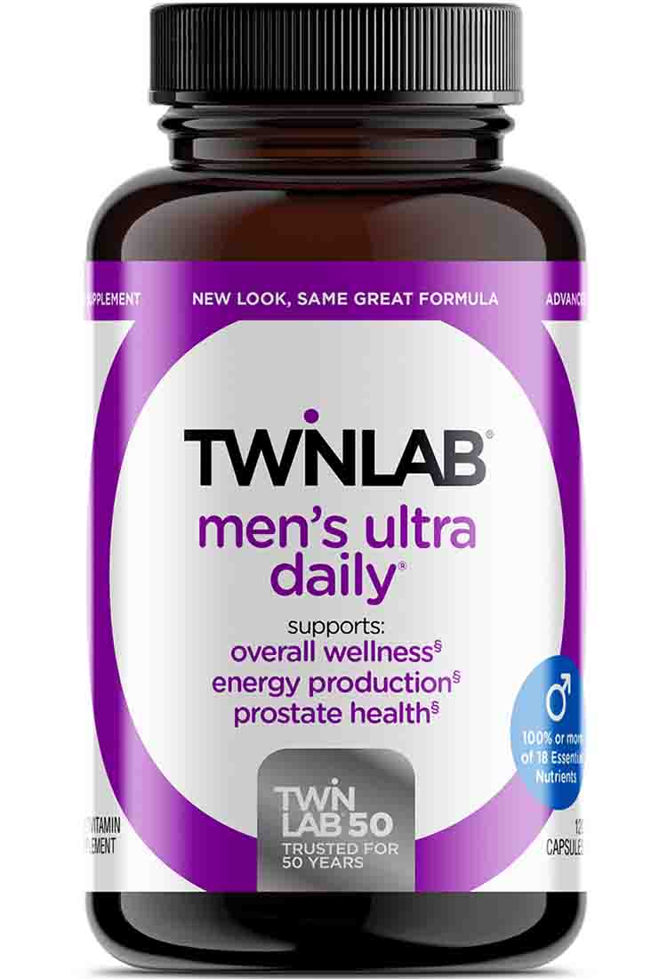 Витаминные комплексы Twinlab Mens Ultra Multi Daily 120 капс.