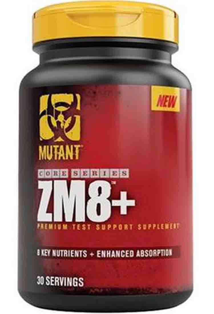 Повышение тестостерона, либидо и гормона роста Mutant ZM8+ 90 капс.