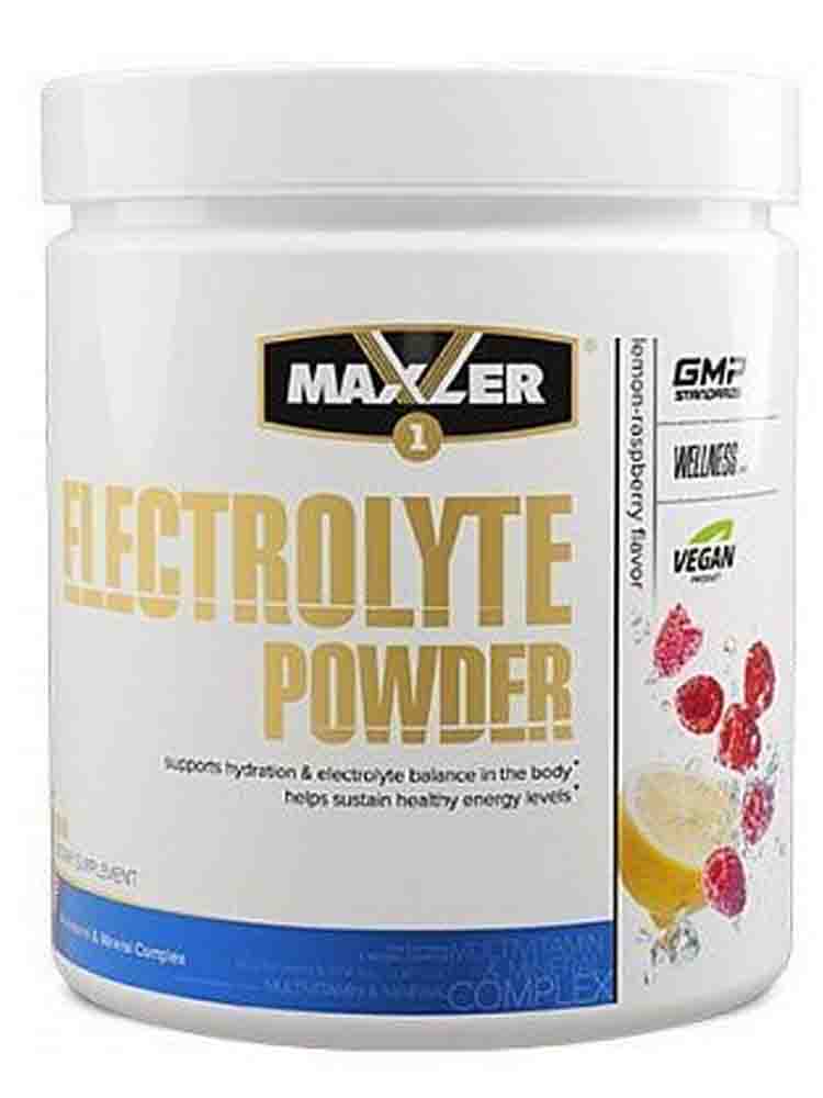 

Изотоники и углеводы Maxler (Макслер) Electrolyte Powder 204 гр. лимон-малина