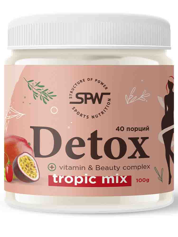 

Биодобавки SPW Detox 100 гр. тропический микс
