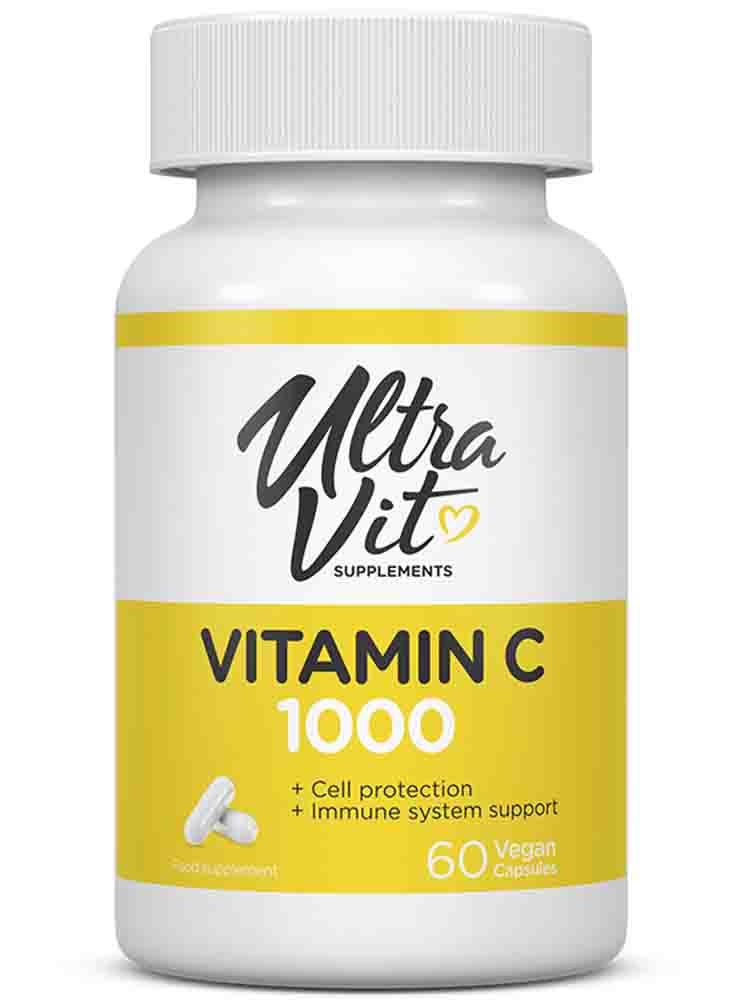 Отдельные витамины UltraVit Vitamin C 60 капс.