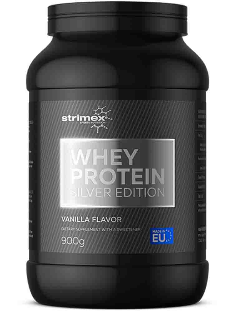 Протеины Strimex Whey Protein Silver Edition 900 гр. пина-колада