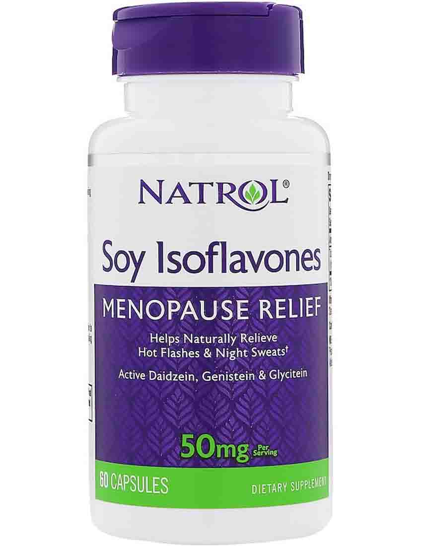 Препараты для здоровья Natrol Soy Isoflavones 60 капс.