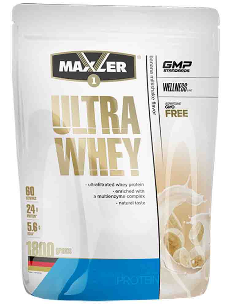 Протеины Maxler (Макслер) Ultra Whey 450 гр. белый шоколад с малиной