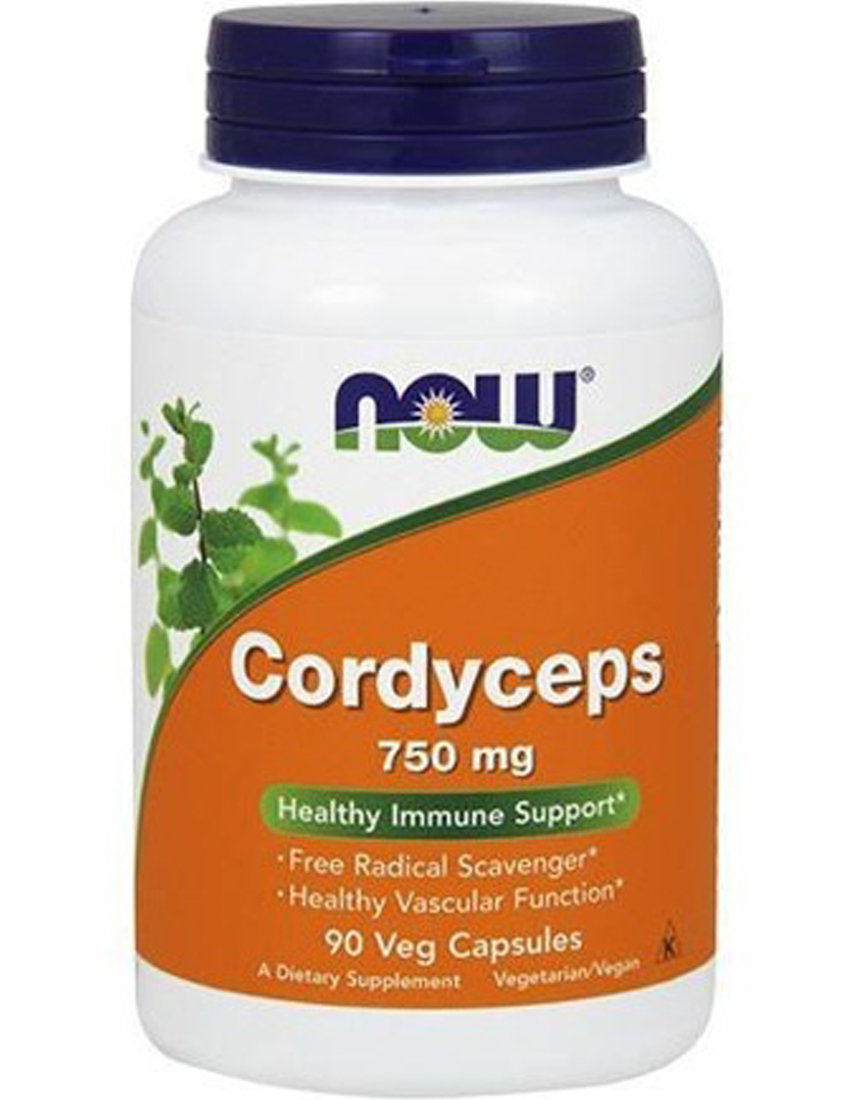 

Препараты для здоровья NOW Cordyceps 750 mg 90 капс.