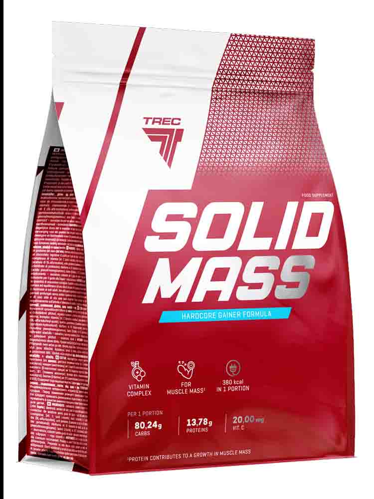 

Гейнеры Trec Nutrition Trec Nutrition Solid Mass 3000 гр. клубника