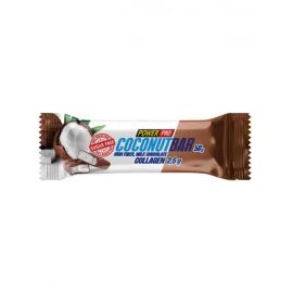 Power Pro Батончик протеиновый Coconut Bar + Collagen