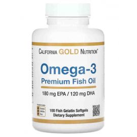 California Gold Nutrition Omega-3 Premium Fish Oil