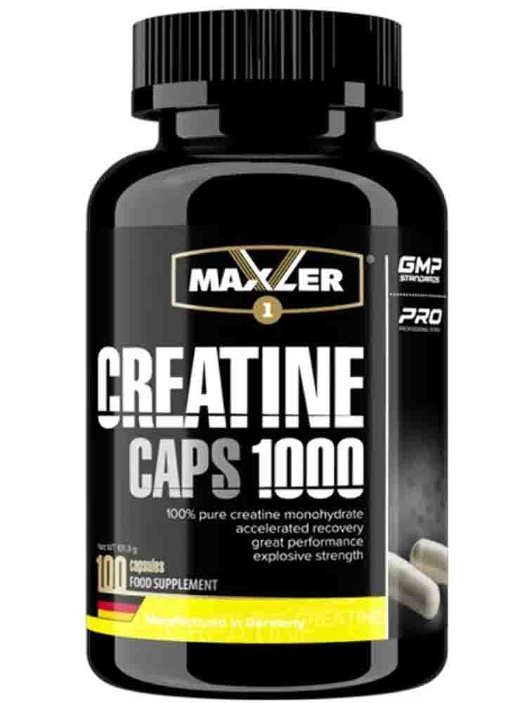 Креатин Creatine Caps от Maxler является универсальной пищевой добавкой